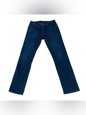 Outpost Makers Mens 31x32‎ Blue Original Straight Jeans Dark Wash Denim